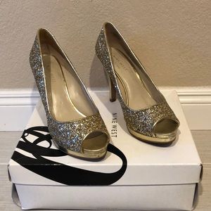 Nine West Danee Peep Toe Pumps